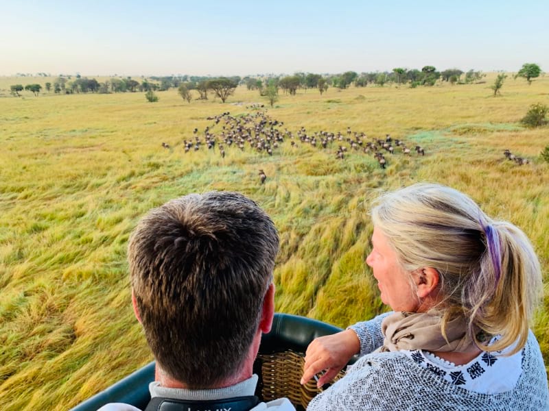 Kogatende Views From Miracle experience balloon safari