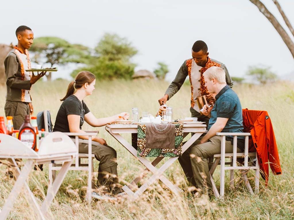 The bush Lunch as it is #1 Thing to Do in Africa!